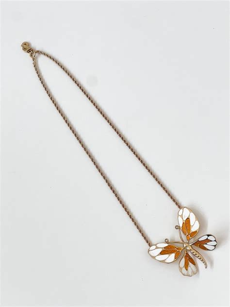 christian dior butterfly necklace|full name dior necklace.